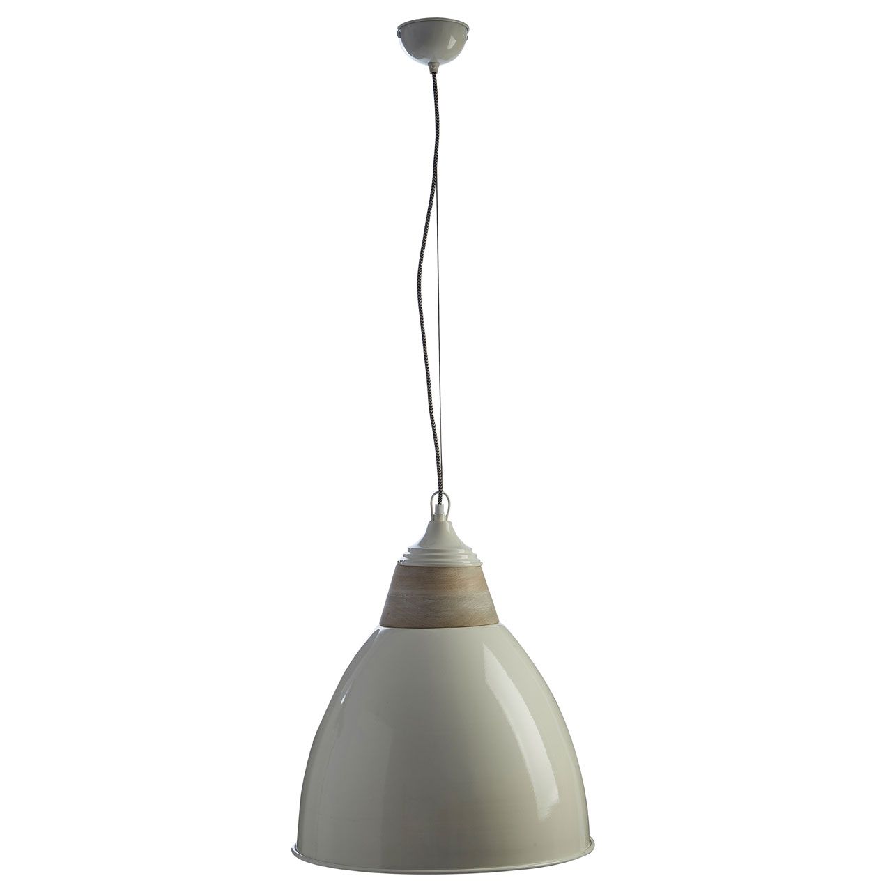 large bell shaped pendant light