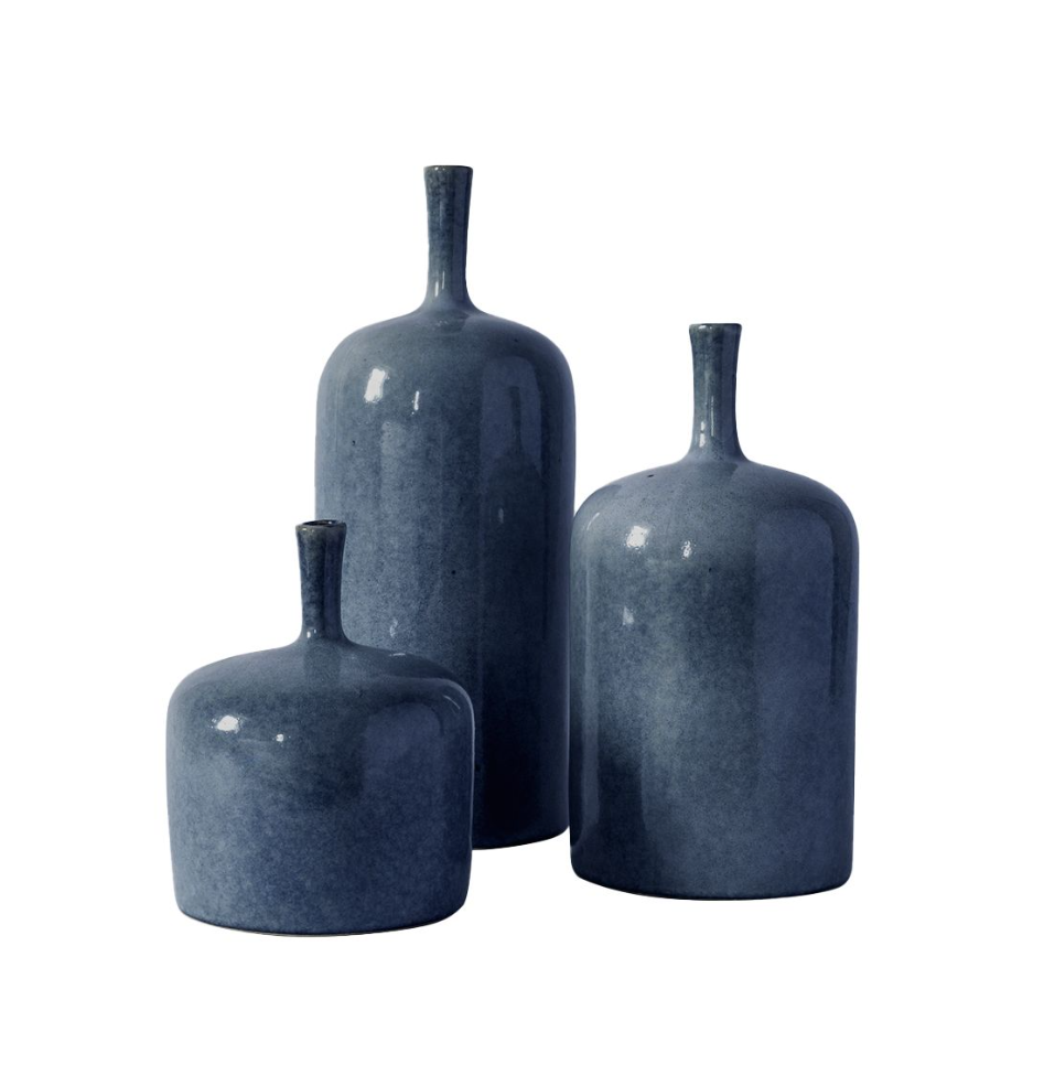 Vormark Set of 3 Ornaments Vases, Pots and Planters Eclectic Niche