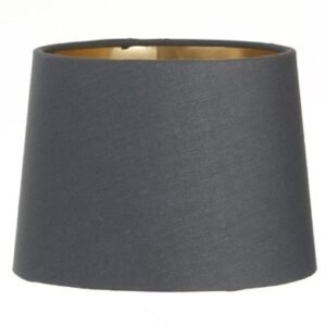 Charcoal Shade with Gold Lining 15cm Clip