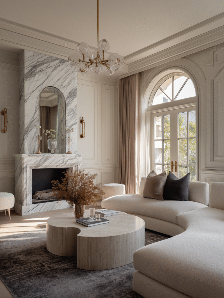 Elegant modern living room design