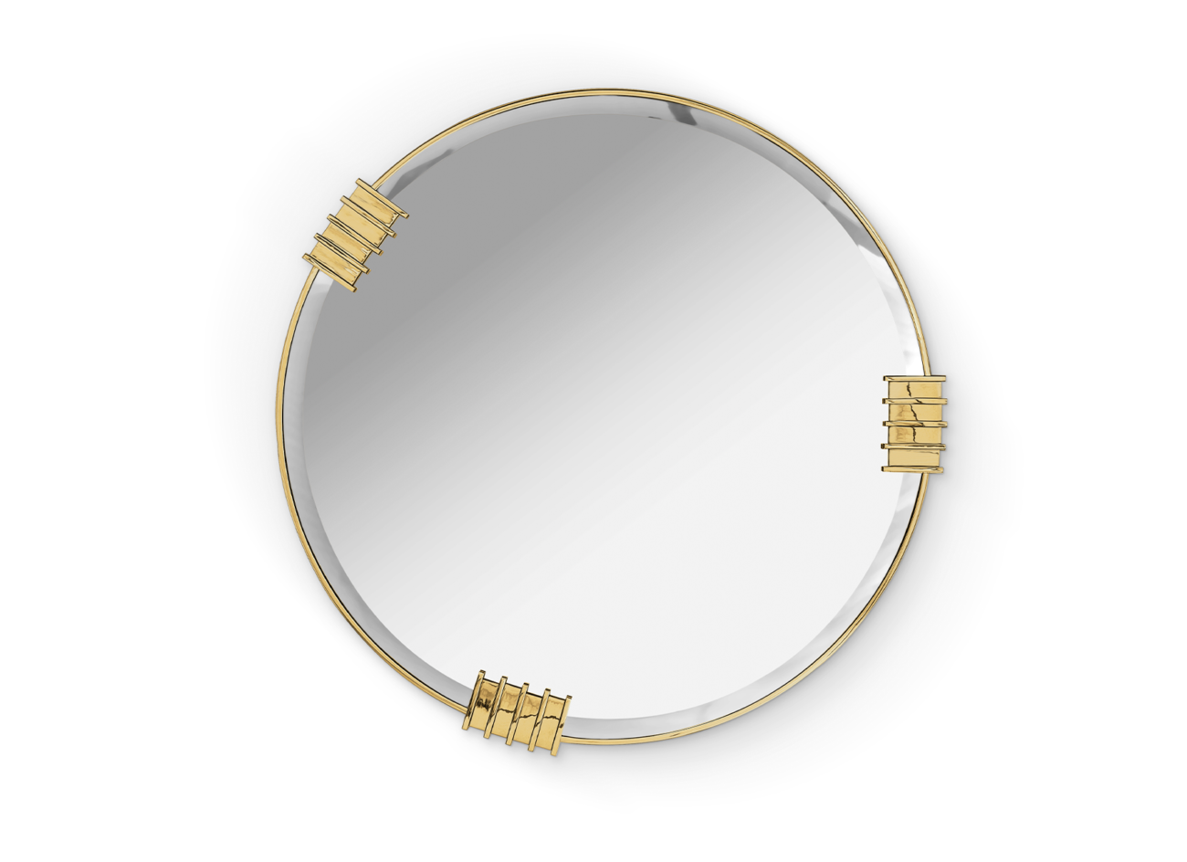 Vertigo Round Mirror