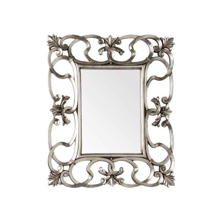 Twined Swirl Design Wall Mirror
