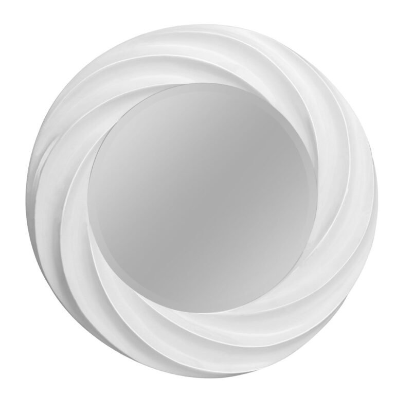 Newland White Wall Mirror