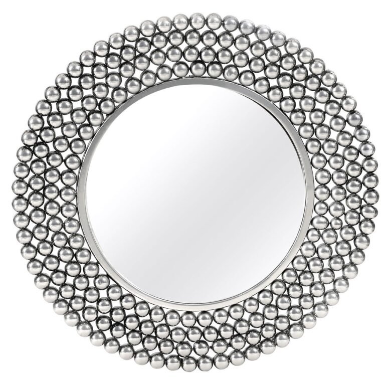 Foxley Pewter Finish Wall Mirror