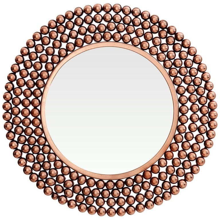 Foxley Copper Finish Wall Mirror