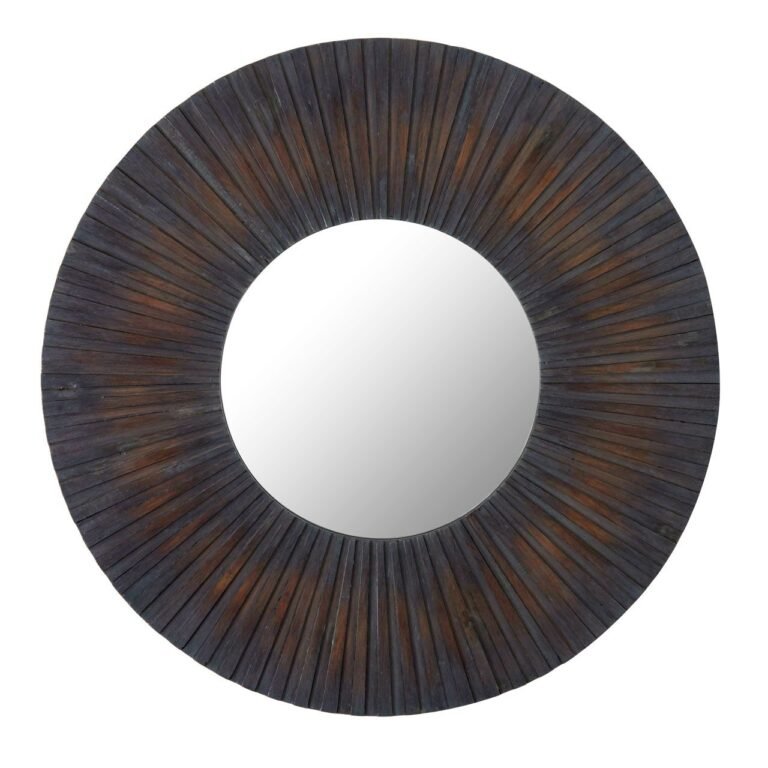 Arne Antique Wood Wall Mirror