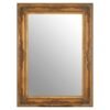 Roque Rectangular Antique Gold Wall Mirror