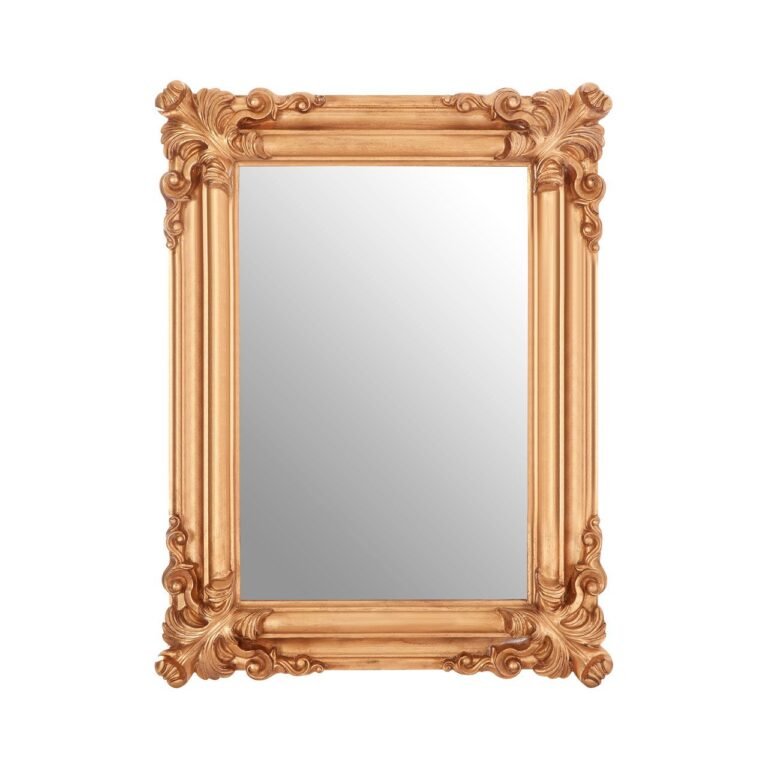 Lumie Gold Wall Mirror