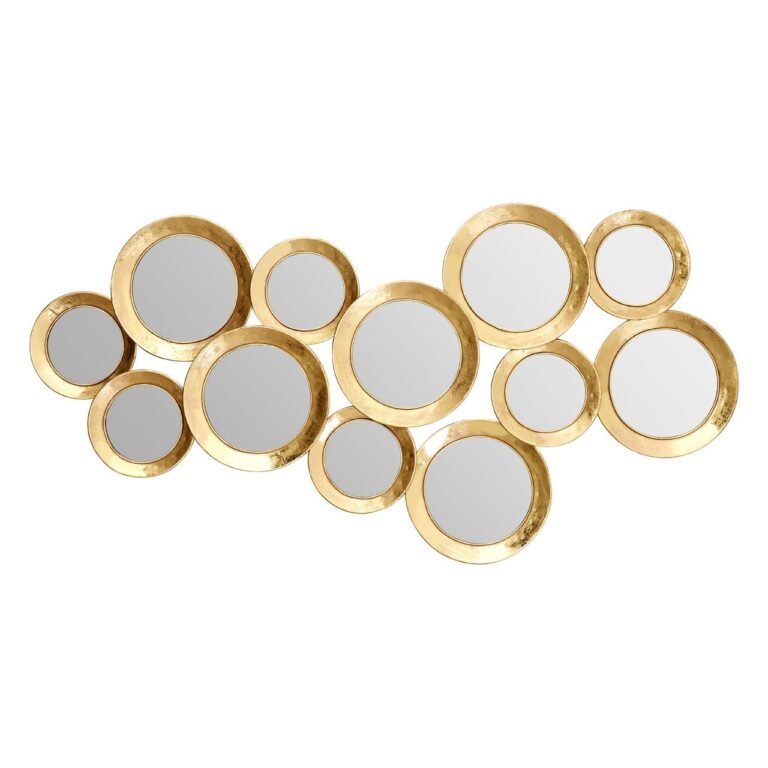 Whits Gold Finish Wall Mirror