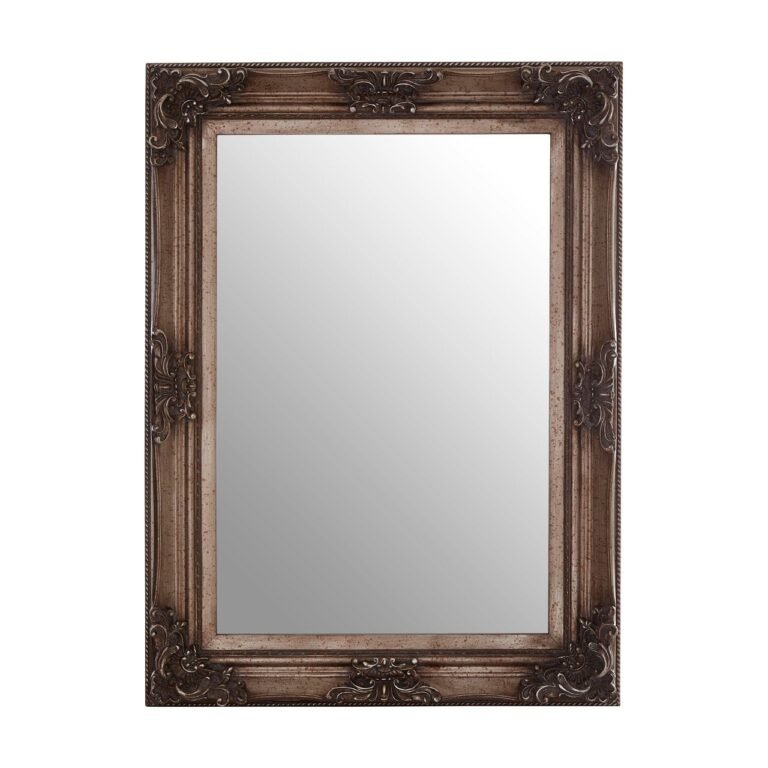 Antion Antique Silver Wall Mirror