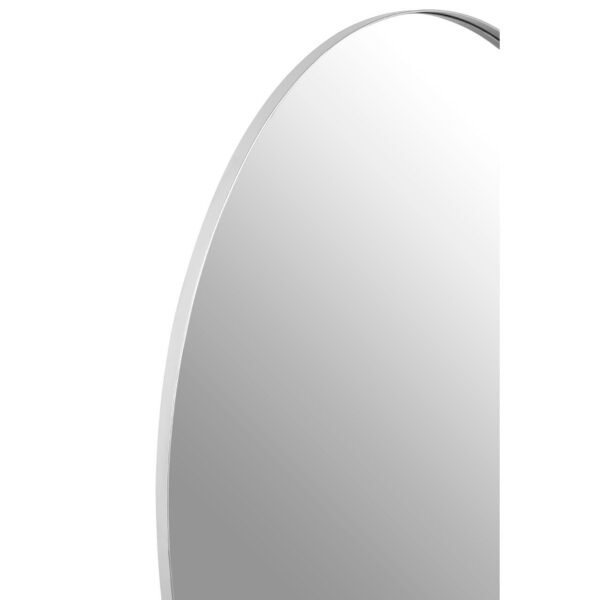 Rael Silver Oval Wall Mirror - Image 3