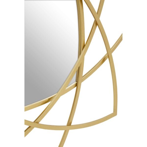 Tarume Gold Finish Wall Mirror - Image 4