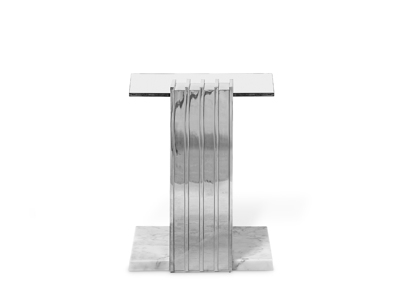 Vertigo Grey Side Table