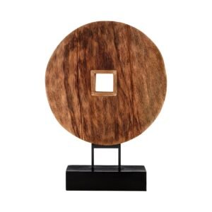 Ulm Wood Disc On Stand