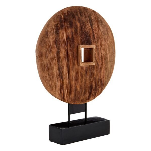 Ulm Wood Disc On Stand - Image 2