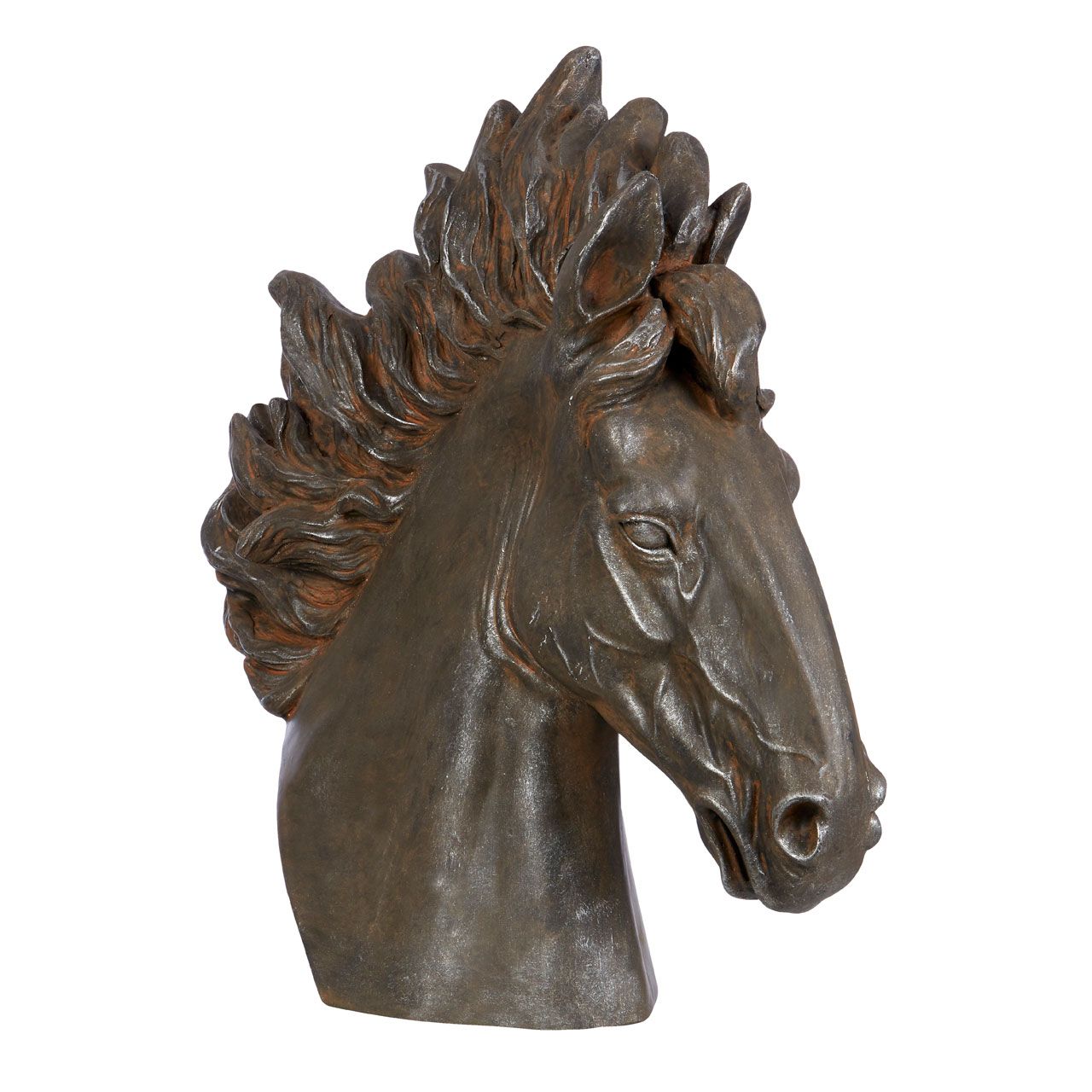 Large Distressed Horse Head - DECOR, Sculptures & Ornaments | Eclectic ...