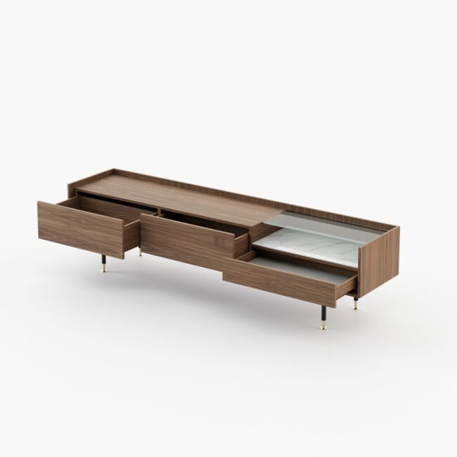 Desmond 3 Drawers Ceramic TV Cabinet