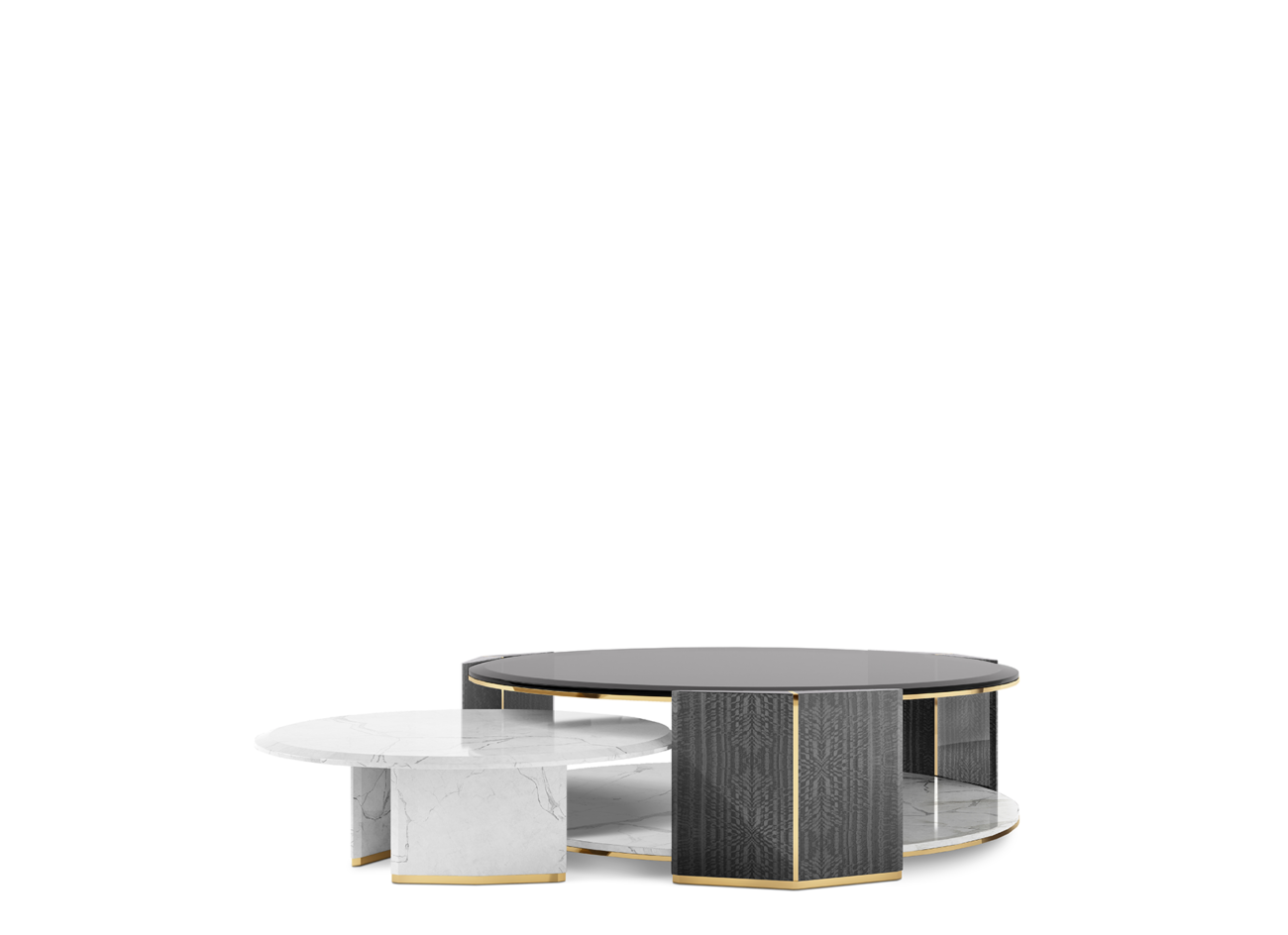 Algerone Set Center Table