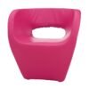 Lado Hot Pink Leather Effect Chair - Image 2