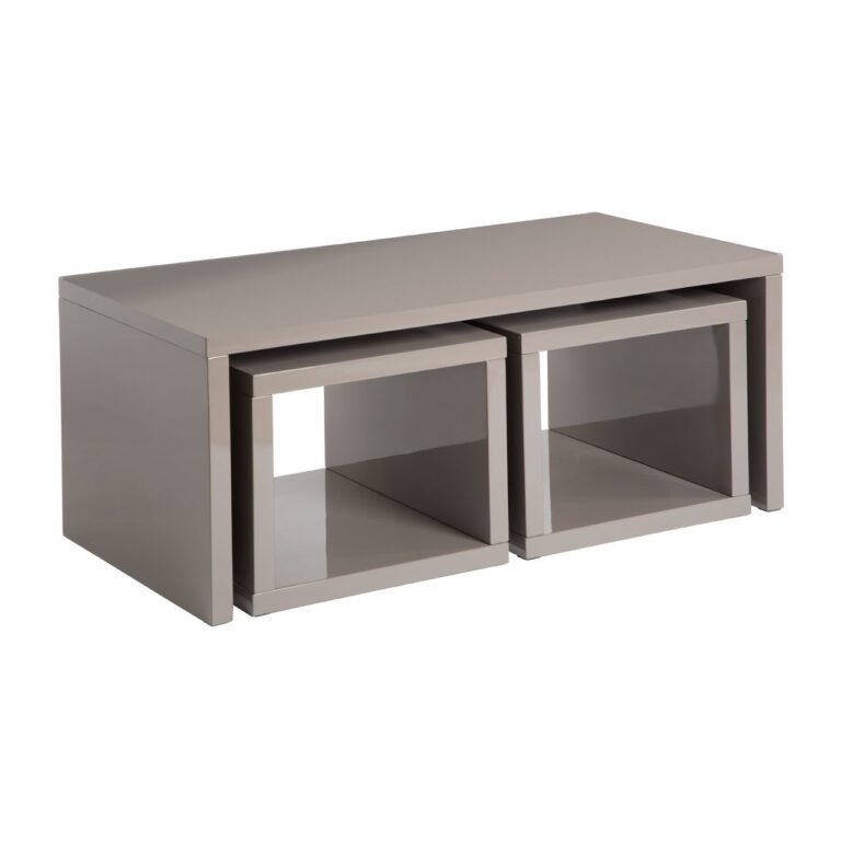 Driden Dark Grey High Gloss Coffee Table