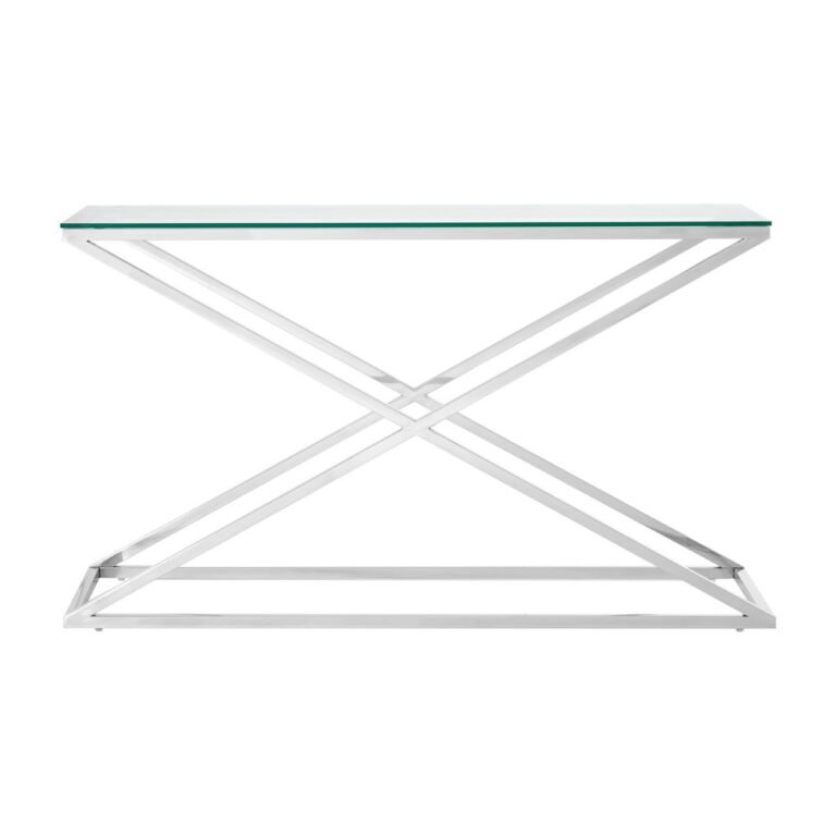 Taris Cross Console Table