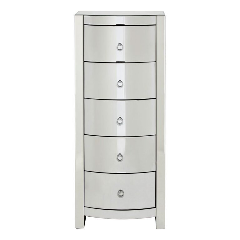 Waverly Curved Tall Boy Drawers