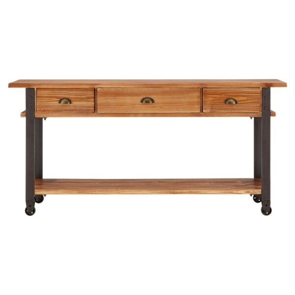 Olv Foundry 3 Drawer Console Table