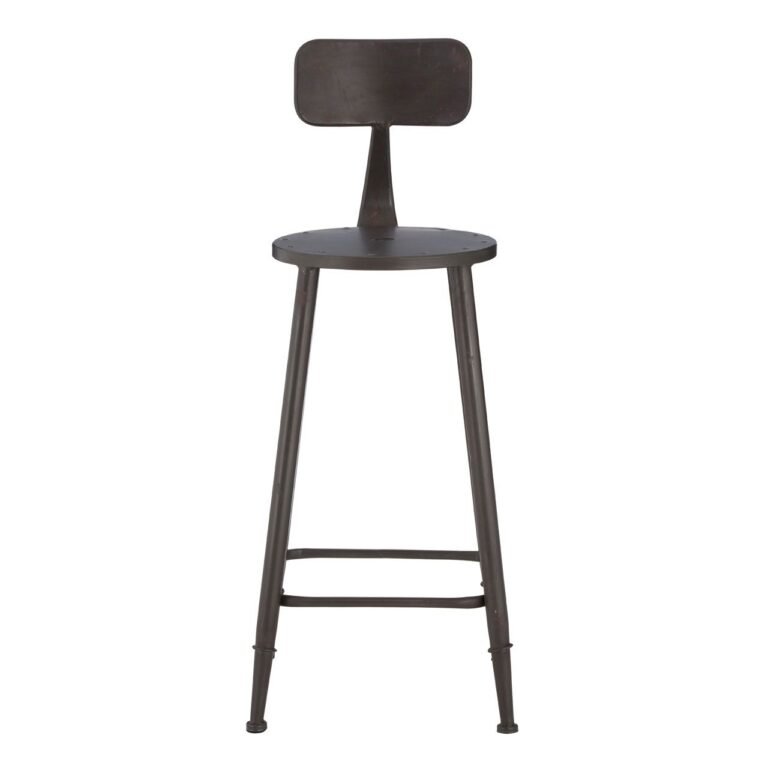 Olv Foundry Bar Chair With Curved Backrest