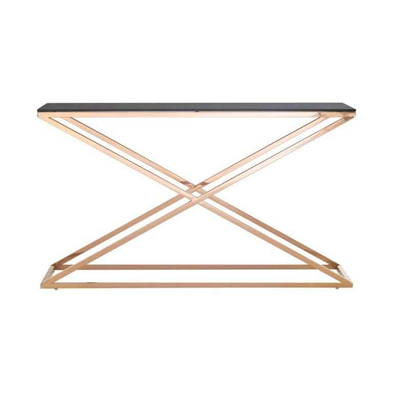 Taris Cross Console Table