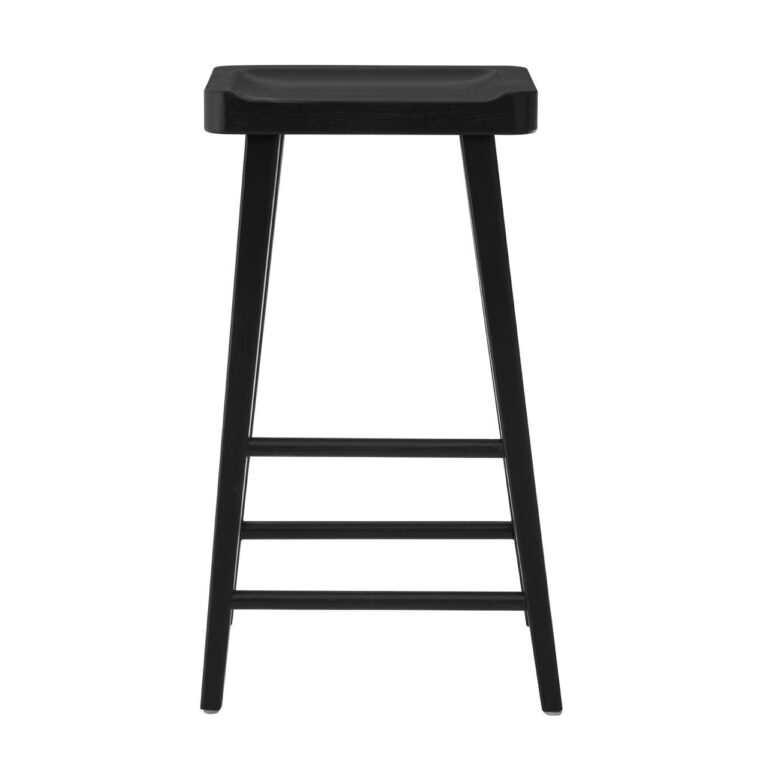 Hather Black Bar Stool