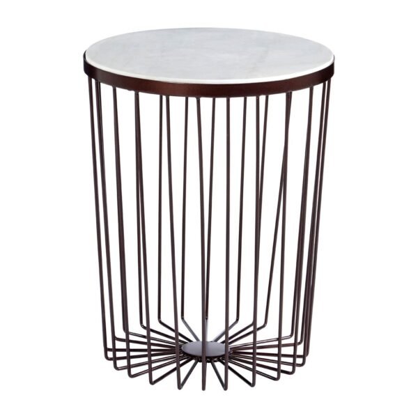 Foxley Iron Copper And Bronze Round Table - Image 2