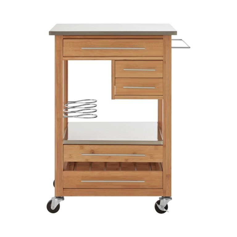 Ambil Four Drawer Kitchen Trolley