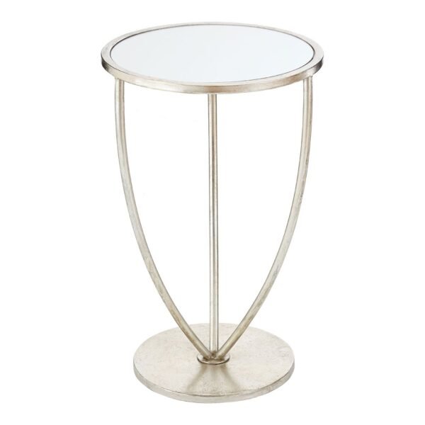 Whits Silver Finish Side Table - Image 2