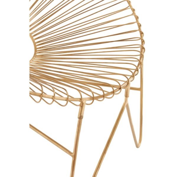 Foxley Iron Chair With Hairpin Legs - Image 6