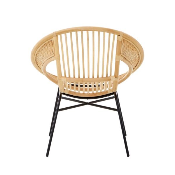 Lagom Rattan / Black Iron Chair - Chaises, Arm chairs & Occasional ...