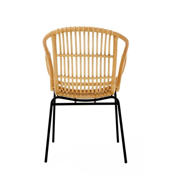 Lagom Natural Rattan Chair With Raised Sides - Chaises, Arm chairs ...