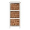 Dastow 6 Drawer White Frame Storage Unit - Image 3