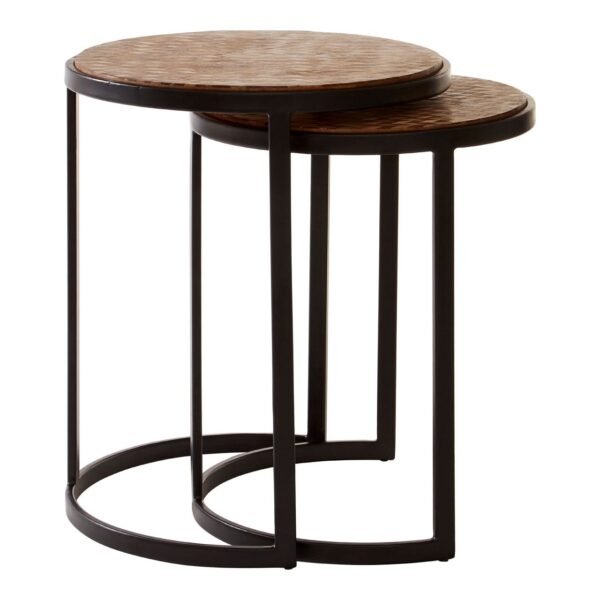 Tallie Chevron Side Tables - Image 3