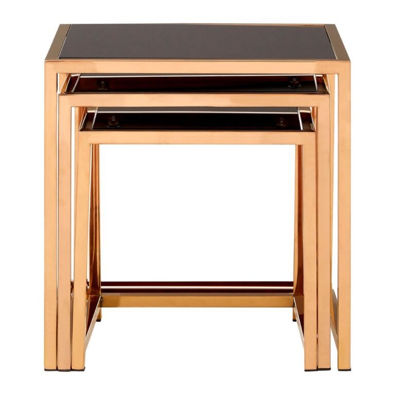 Ackley Set Of 3 Square Side Tables