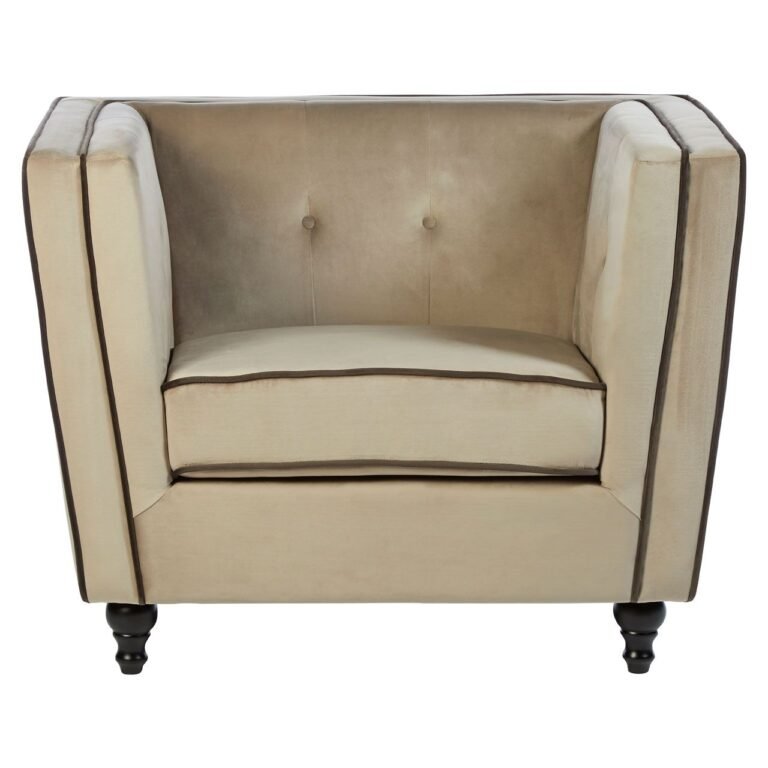 Iris Mink Velvet Chair