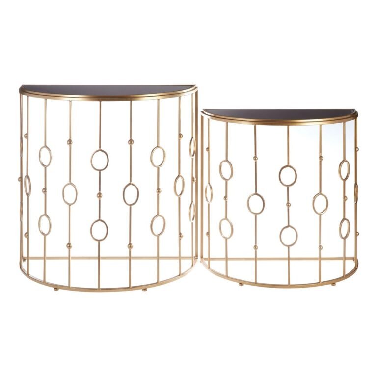 Stritz Art Deco Console Tables