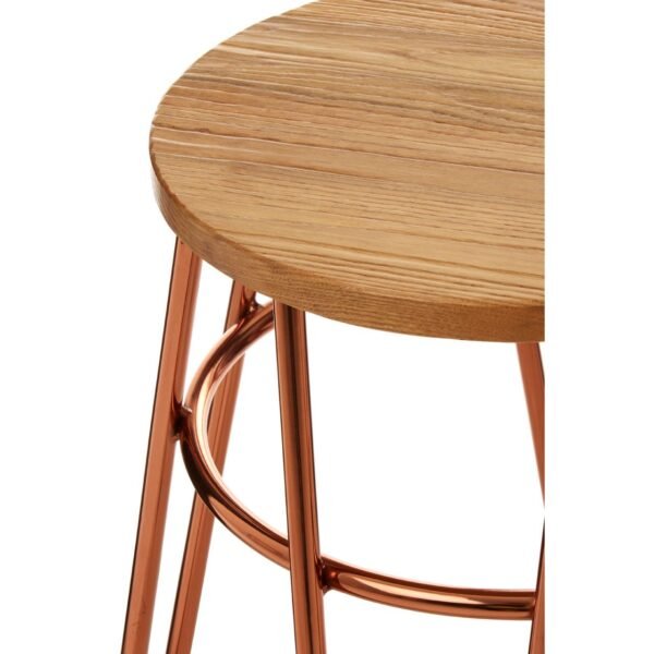 Tilsom Rose Gold Hairpin Stool - Image 4