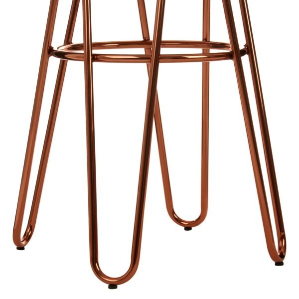 Tilsom Rose Gold Hairpin Stool - Image 5