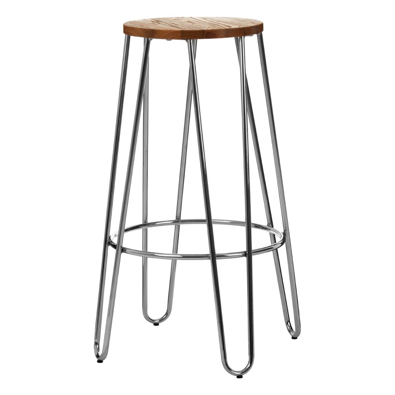 Tilsom Chrome Hairpin Stool Tilsom Chrome Hairpin Stool