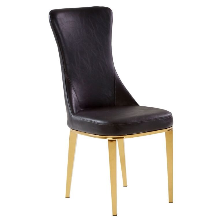 Flori Black Dining Chair