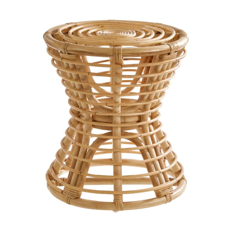 Zaka Natural Rattan Stool