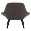 Holm Grey Faux Linen Chair - Image 4