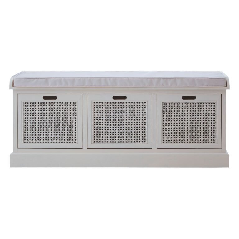 Mayfair 3 Drawers Storage Bench