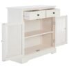 Mayfair 2 Doors / 2 Drawers White Sideboard - Image 5