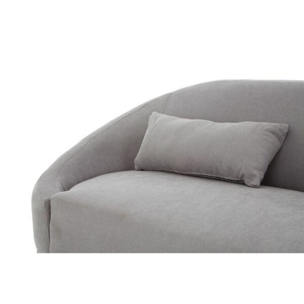 Hoff Grey Linen Sofa - Image 7